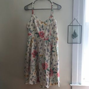 Floral fit n flare sundress 